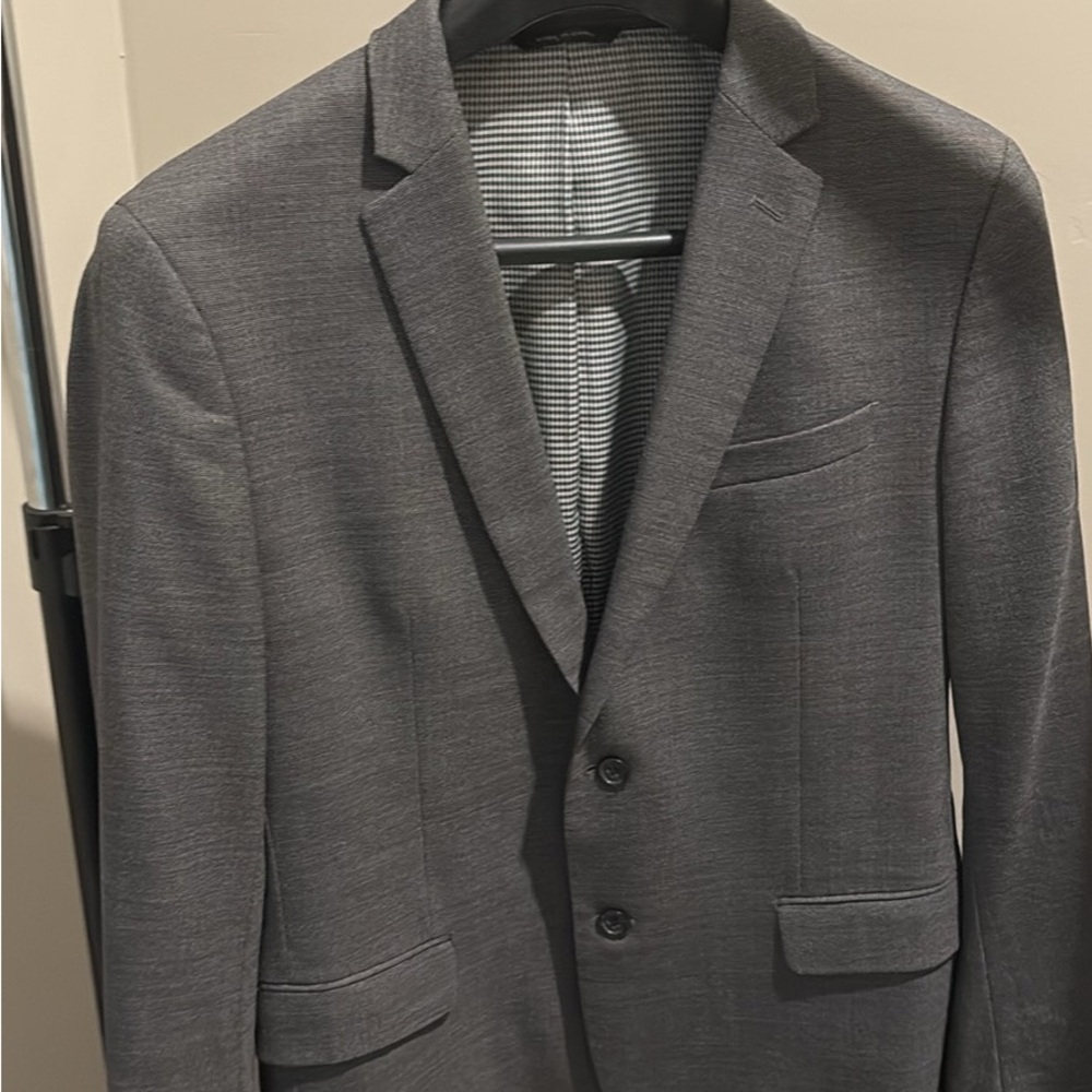 Banana Republic Men's Gray Suit Coat